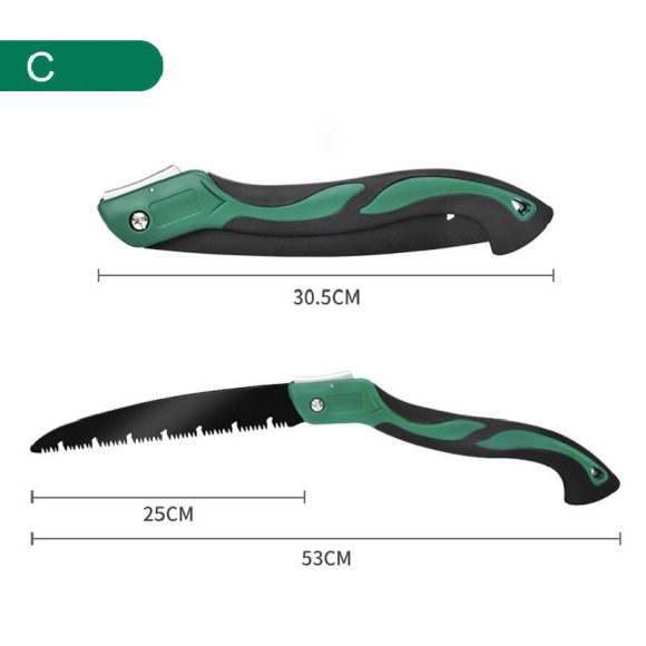 Hand saw woodworking saw household folding saw fruit tree pruning garden saw multi-functional outdoor cutting saw tools wholesale - Image 3