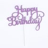 English happy birthday cake flag cake insert - Image 2