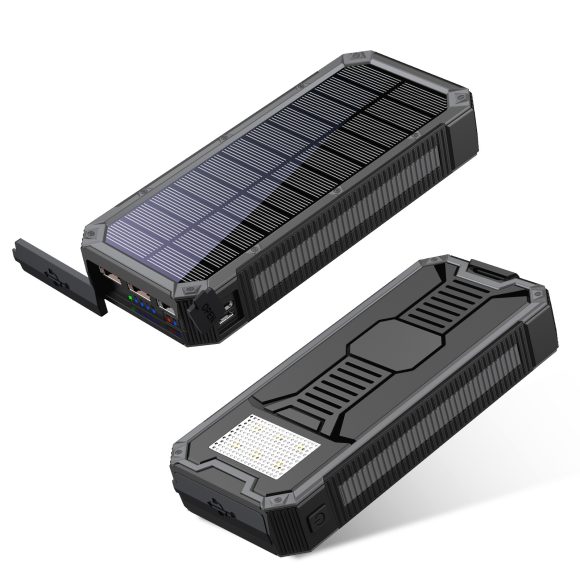 Outdoor Large Capacity 30000 MA Solar Charging Unit - Image 2