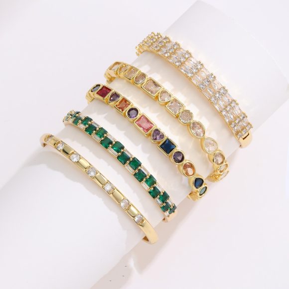 Retro Color Zirconium Ladies' Bracelet - Image 5