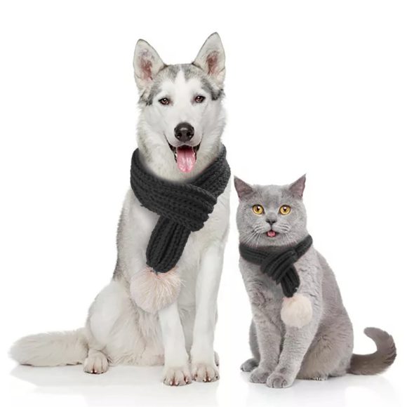 Pet christmas wool scarf - Image 2