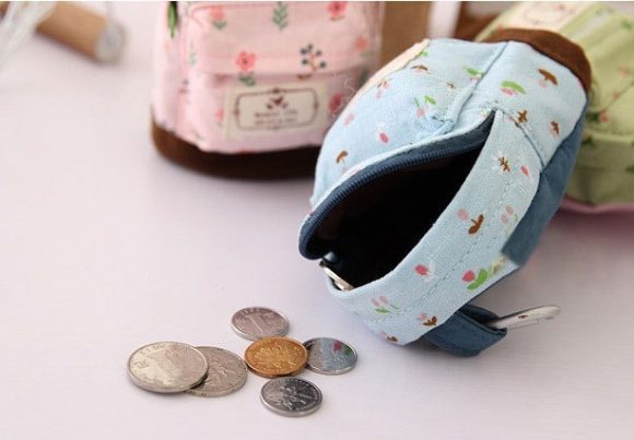 The supply of Korean pastoral small Suihua mini small bags hasp cute fashion change key bag - Image 9