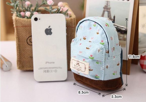 The supply of Korean pastoral small Suihua mini small bags hasp cute fashion change key bag - Image 2
