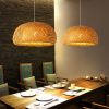 Bamboo Woven Simple Japanese Creative Pastoral Chandelier - Image 5