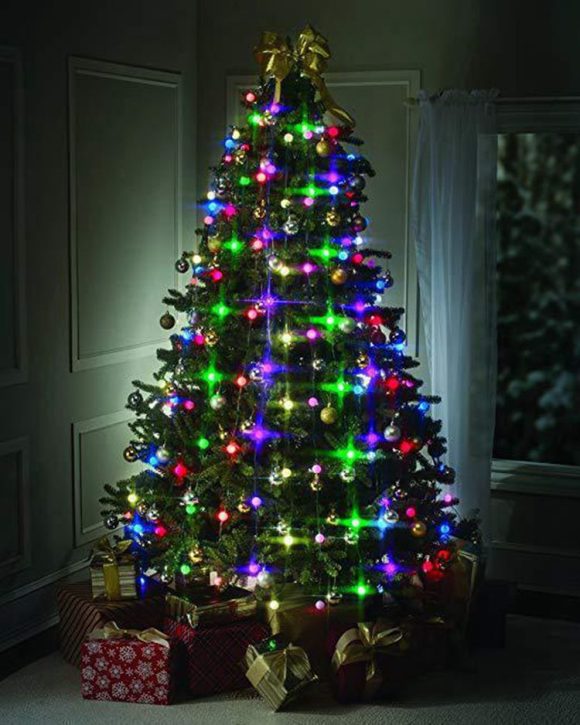 Christmas tree decoration lights string LED holiday lights - Image 2
