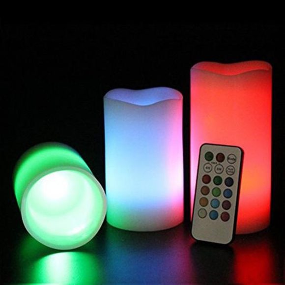 Luma Candles Real Wax Flameless Candles (3pcs/set) - Image 3
