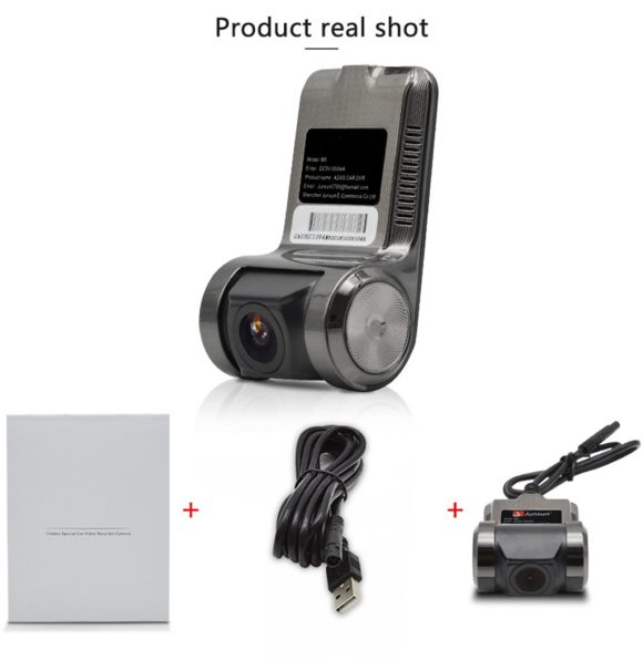 USB Car DVR Driving Recorder Camera - Image 2