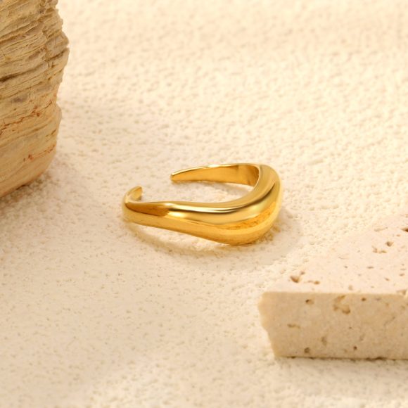 Retro 18K Zircon Ring Fashion - Image 3