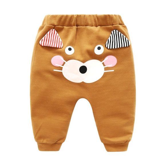 Spring And Autumn Baby High-waist Belly Protecting Trousers - Image 5