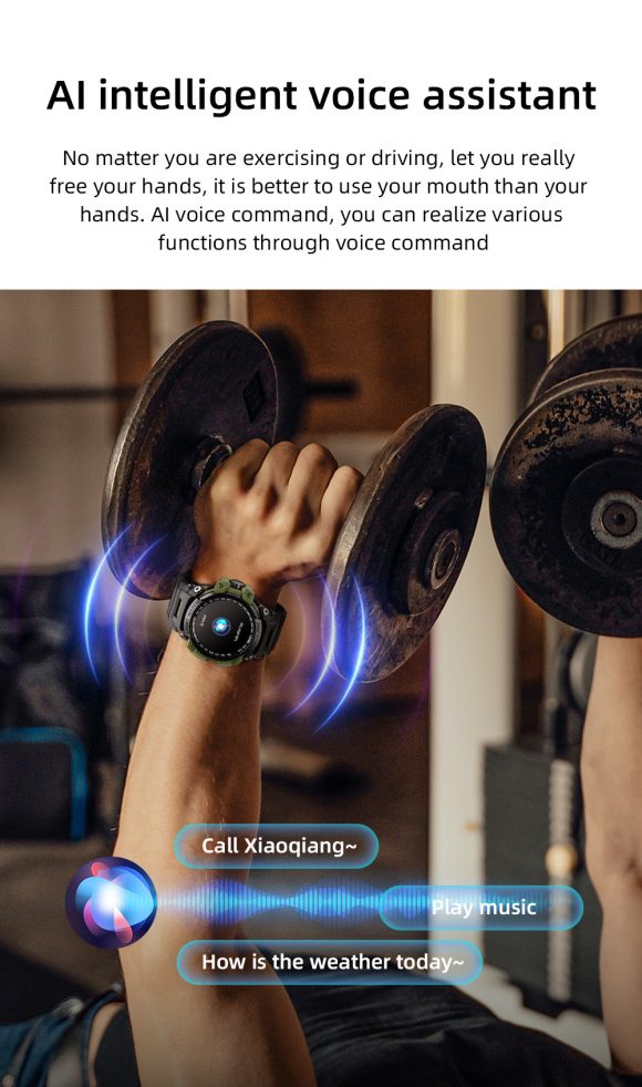 Three-proof Outdoor Sport Smart Watch Bluetooth Calling - Image 9