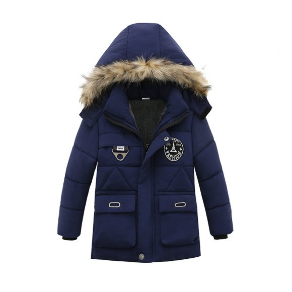 Thick children's cotton coat - Image 6