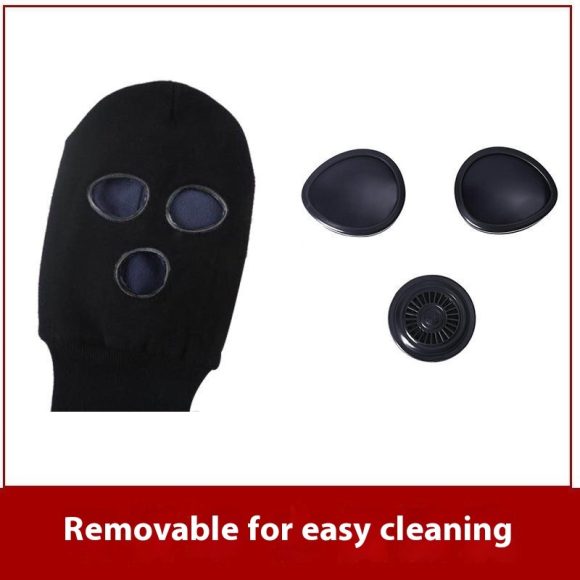 Creative Funny Hat Riding Fleece-lined Neck Protection Glasses Pullover Mask - Image 6