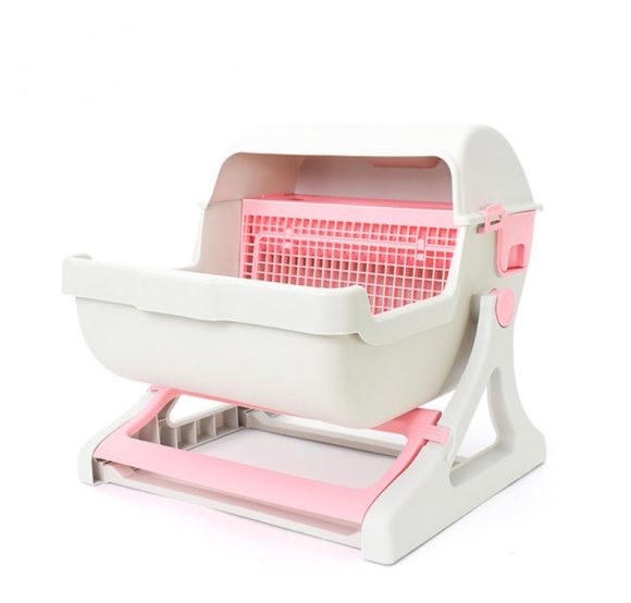 Cat toilet pet toilet semi-enclosed litter box - Image 4