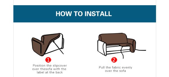 Single double triple four seater sofa cover - Image 5