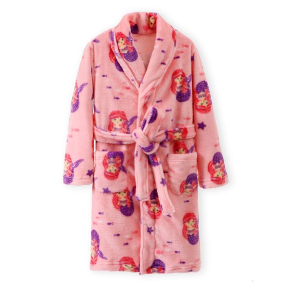 Children's Autumn And Winter Flannel Pajamas Home Clothes Boys And Girls - Image 3