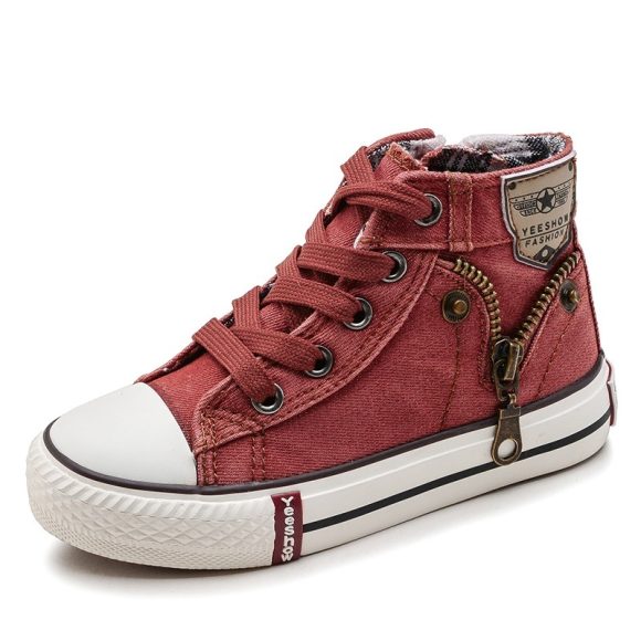 Autumn Expert Skill Children Casual Shoes Boys Girls Sport Shoes Breathable Denim Sneakers Kids Canvas Shoes Baby Boots - Image 7