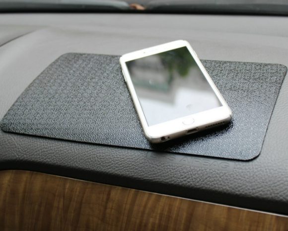 Car mat large mesh pattern Super sticky 180 degrees can not be summer sun pu spider ornaments storage mat - Image 4