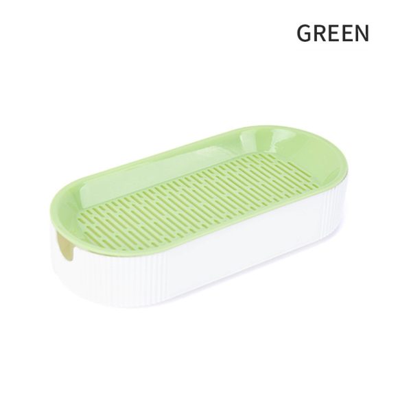 Hydroponic Cat Grass Box Plastic Tray Cat Grass Growing Kit Cat Grass Planter Hydroponic Cat Grass Box Cat Grass Sprouter Tray Interactive Cat Toy Window Planter Soilless For Pet Cat Plastic Plant Pot - Image 8
