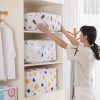 Home Clothes Organizer Dust-proof Seasonal Quilt Buggy Bag