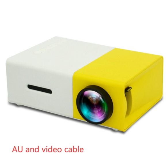 Portable Projector 3D Hd Led Home Theater Cinema HDMI-compatible Usb Audio Projector Yg300 Mini Projector - Image 3