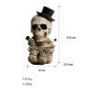 Resin Crafts Halloween Decorations Home Skull Aromatherapy Home Decor - Image 5