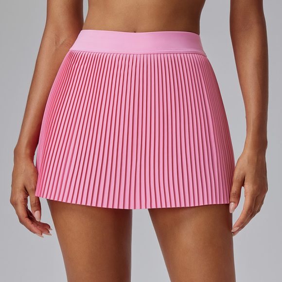 Golf Tennis Slimming High Waist Running Sports Anti-exposure Fitness Skirt