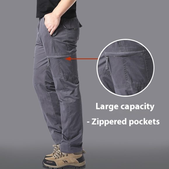 Overalls Loose Outdoor Casual Sport Climbing Trousers Multi-pocket Men - Image 3