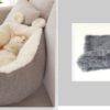 Pet Dog Bed Warming Soft Sleeping Bag Cushion Puppy Kennel - Image 6