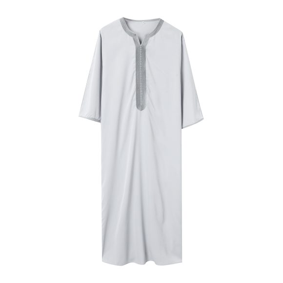 Fashion Nation Embroidery Robe For Men - Image 3