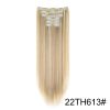 Wig Extensions 6-piece Set, Long Straight Hair - Image 4