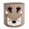 Cartoon Felt Storage Basket Toy Storage Bucket Portable Laundry Storage Basket - Image 10