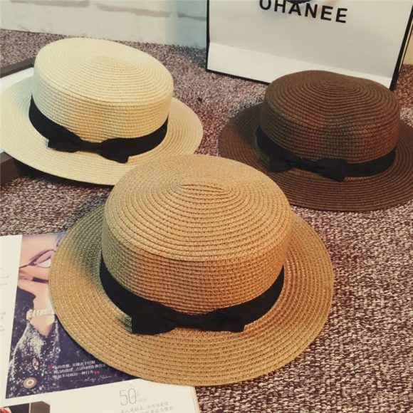 Summer Sun-proof Vacation Bowknot Top Hat - Image 2