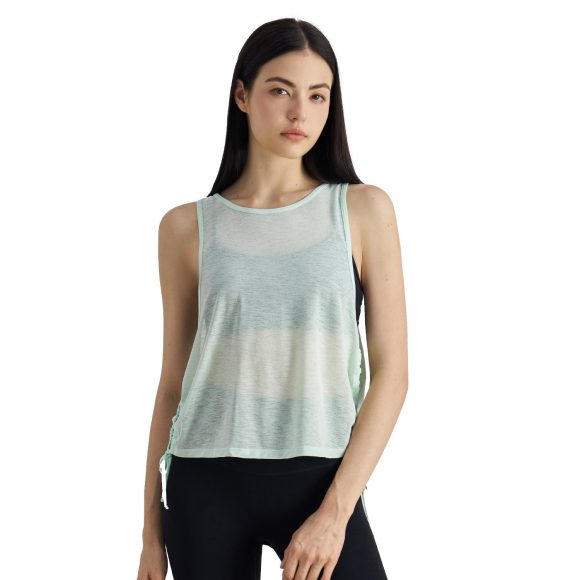 Bunchy Yarn Yoga Blouse Sport Waistcoat For Women - Image 4