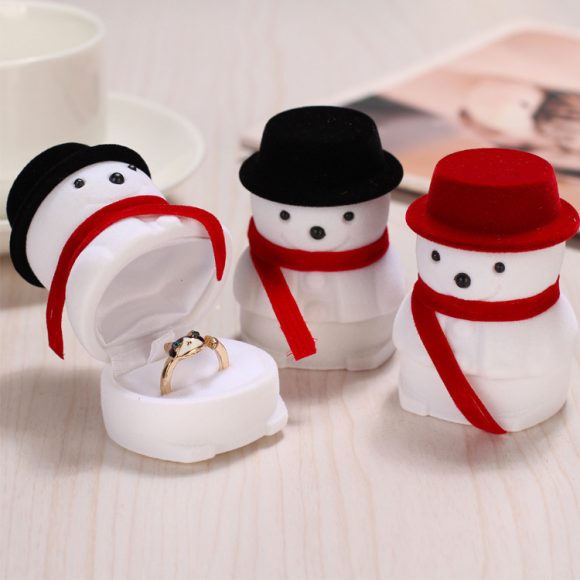Christmas Ring Box Jewelry Box Gift Packaging Box - Image 5