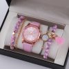 Ladies Graduated Belt Watch Jewelry Set - Image 9