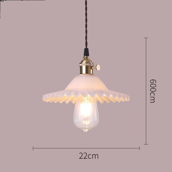 Nordic Minimalist Glass Chandelier Old Shanghai Retro - Image 2