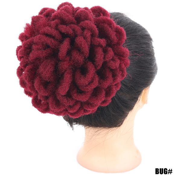 African Wig Bun Hair Bag Drawstring Dreadlocks Afro Hair Bag - Image 9