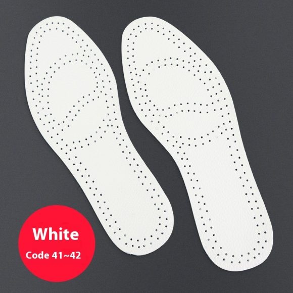 Massage Shock Absorption Deodorant And Breathable Cowhide Insole - Image 2