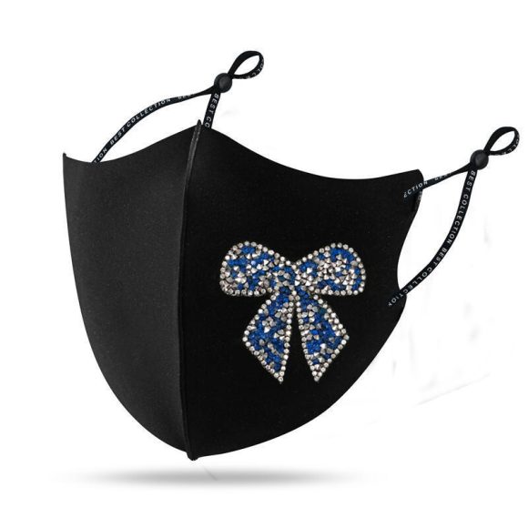 Diamond Mask Shiny Diamond Bow Creative Cloth Mask - Image 9
