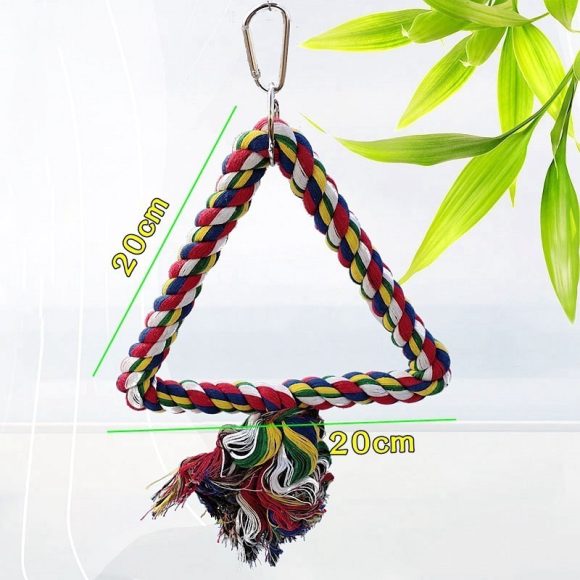 Parrot Bird With Toy Supplies Swing Ring Aerial Ladder Climbing Ladder - Image 6
