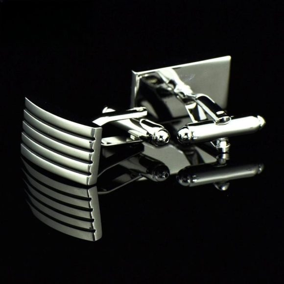Metal Cufflinks French Shirt Cuff Buttons - Image 2