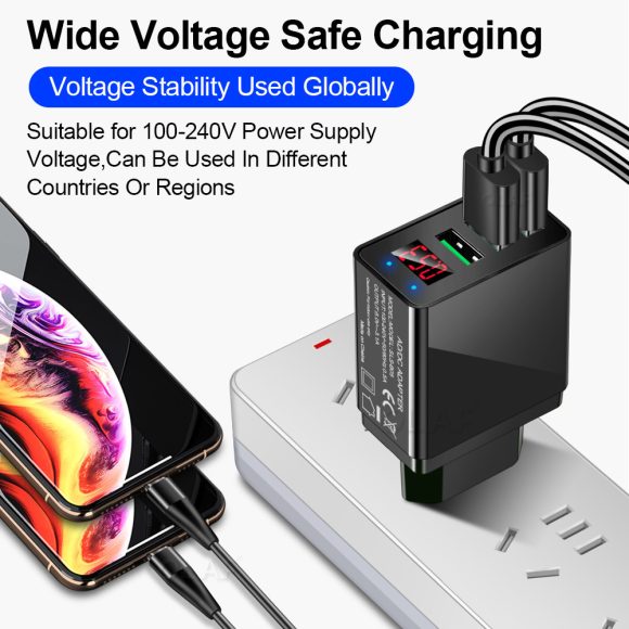 Mobile Phone Charger Digital Display Mobile Phone Charging Head - Image 5
