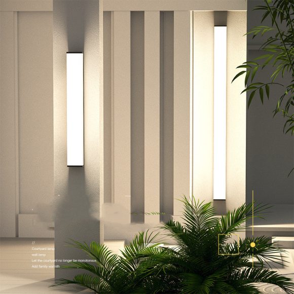Home Outdoor Waterproof Long Strip Outdoor Wall Light - Image 2