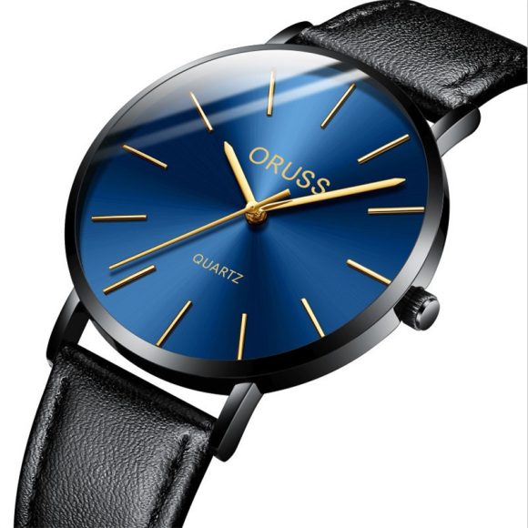 Men's Light Luxury Ultra-thin Belt Watch - Image 4