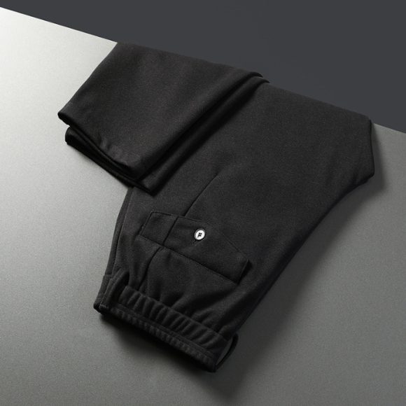 Men's Business Woolen Straight Casual Pants - Image 3
