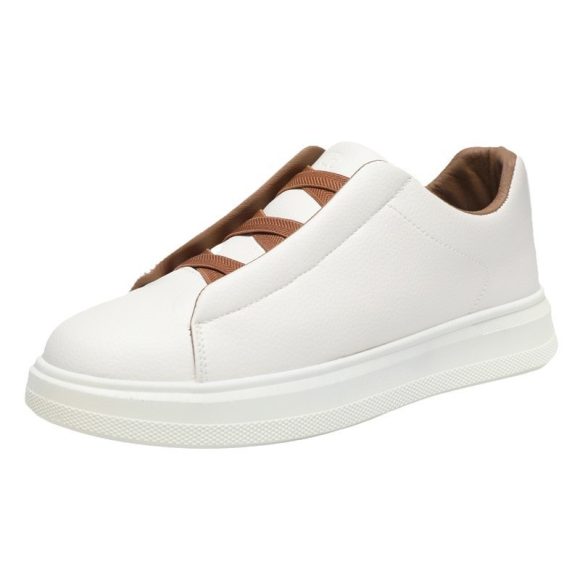Men's Leather Soft-soled Breathable Sneakers - Image 4
