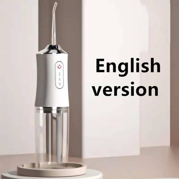 3 Modes Oral Irrigator USB Rechargeable Water Floss Portable Dental Water Flosser Jet 240ml Irrigator Dental Teeth Cleaner - Image 9