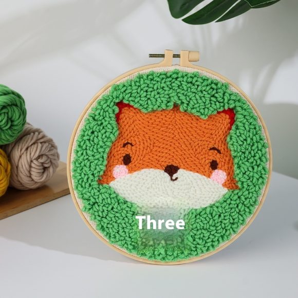 Handmade Embroidery Material Package Needle Children Beginners Stamp String Art Decoration - Image 7