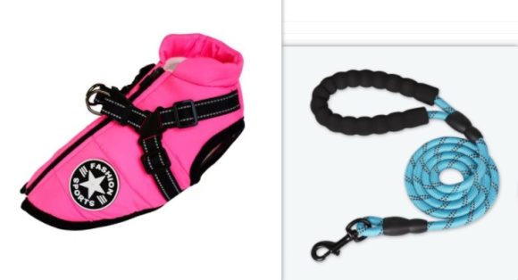 Waterproof Dog Clothes Winter Dog Coat With Harness Warm Pet Clothing Big Dog Jacket Chihuahua Labrador Coat Costume - Image 8