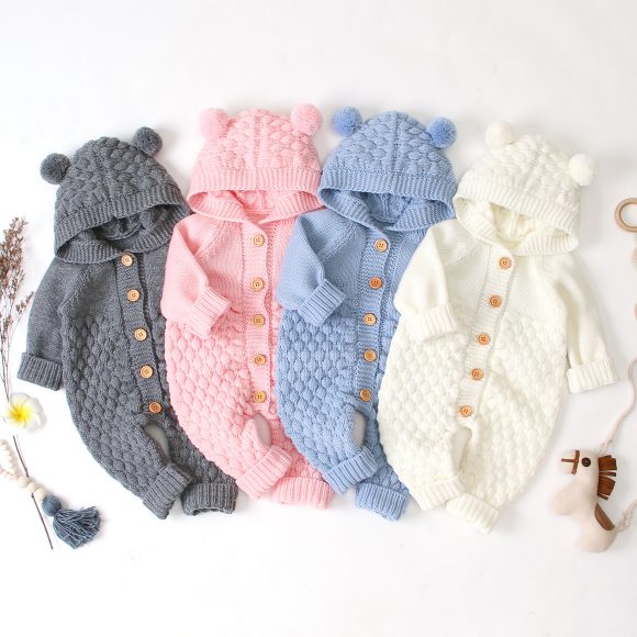 Baby knitted jumpsuit - Image 6